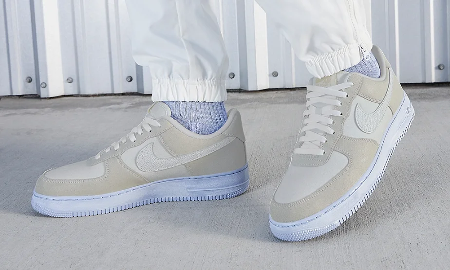 Nike Air Force 1 cùng concept full da lộn & hiệu ứng cracked!!