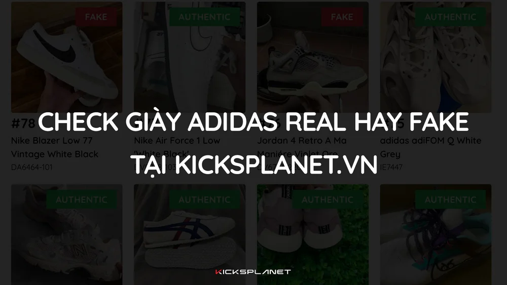 Trang web check giày adidas chính hãng