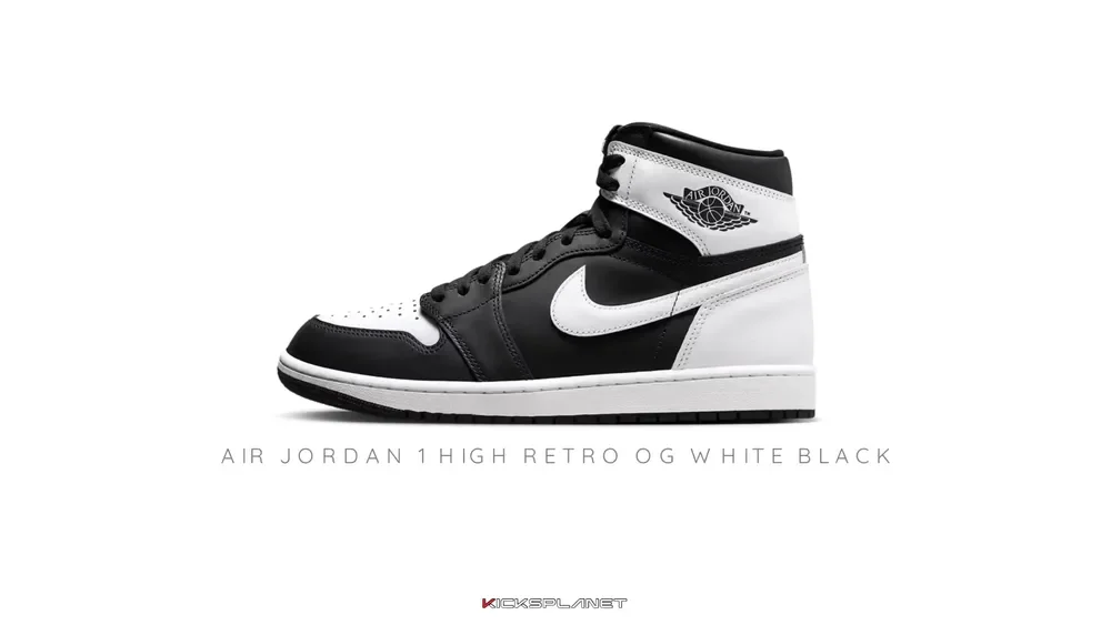 Air Jordan 1 Retro High OG 'Black White' sẽ ra mắt tháng 2/2024