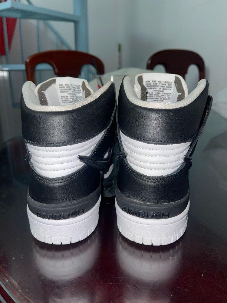 Legit check Nike Dunk High AMBUSH Black White CU7544-001
