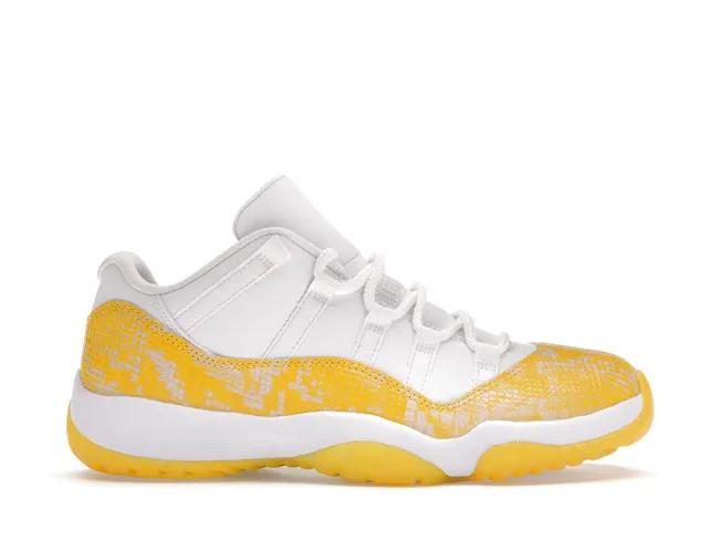 Jordan 11 Retro Low Yellow Snakeskin AH7860-107