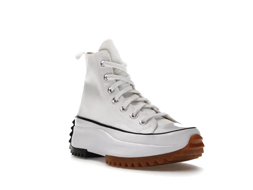 Converse Run Star Hike Hi White Black Gum 166799C