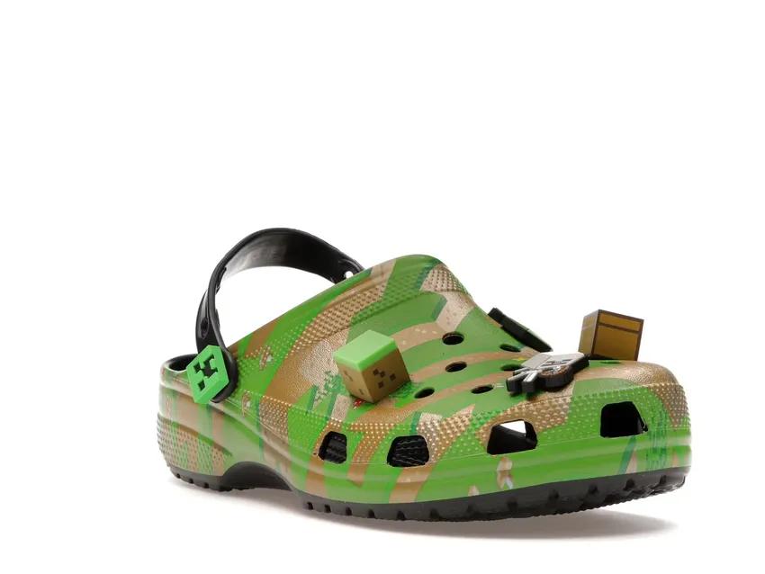 Crocs Elevated Clog Minecraft Grass Block 208472-90H