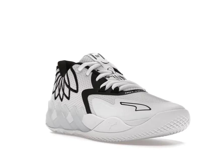 Puma LaMelo Ball MB.01 Lo White Black 376941-13