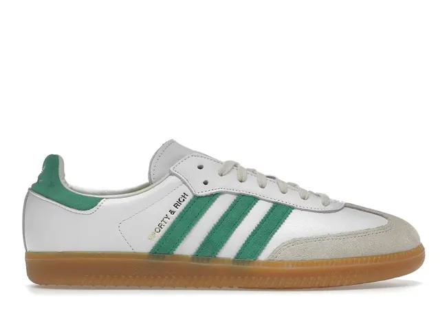 adidas Samba OG Sporty & Rich White Green HQ6075