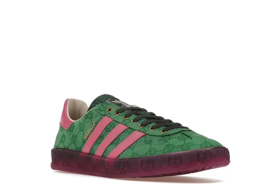 adidas x Gucci Gazelle Green GG Monogram IE4795