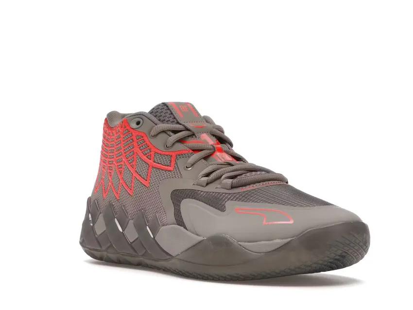 Puma LaMelo Ball MB.01 Rock Ridge Red Blast 376443-09