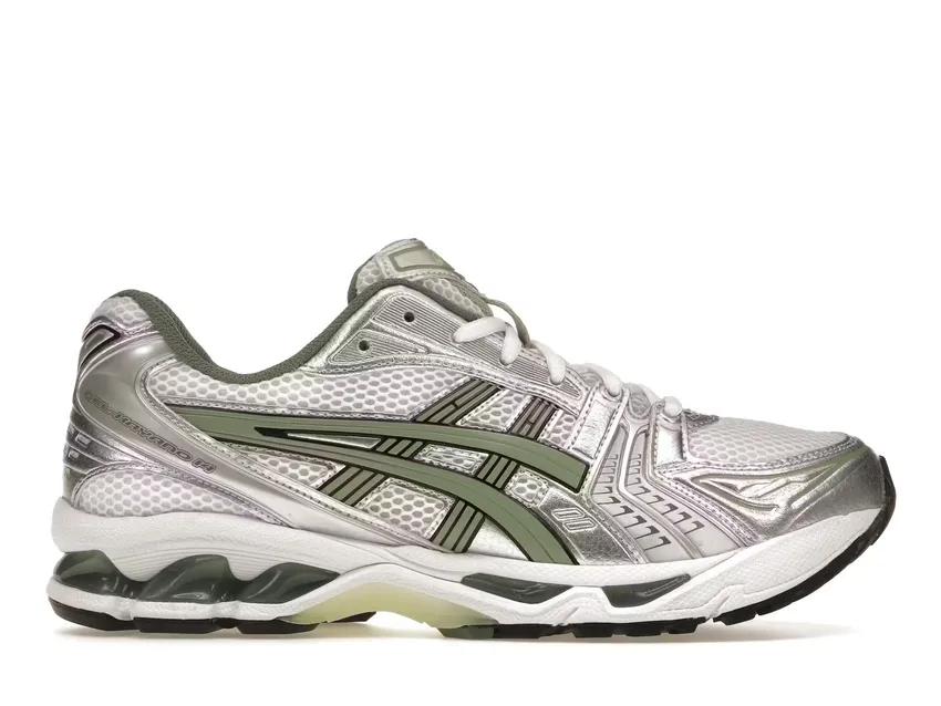 ASICS Gel-Kayano 14 White Pure Silver Slate Grey 1201A019-107