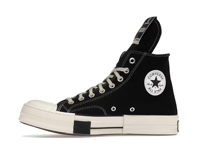 Converse DRKSTAR Hi Rick Owens DRKSHDW Black Egret A00130C