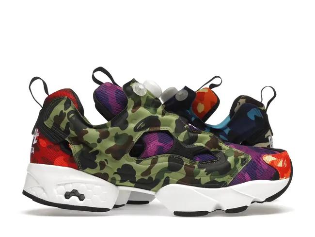 Reebok Instapump Fury Bape Multi-Camo Q47370