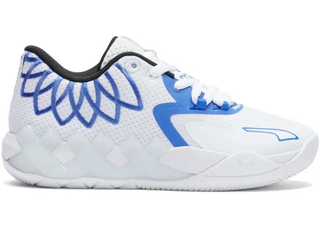 Puma LaMelo Ball MB.01 Lo Team Colors White Bluemazing 377368-11