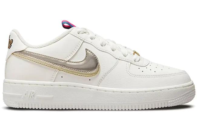 Nike Air Force 1 LV8
Double Swoosh Silver Gold DH9595-001