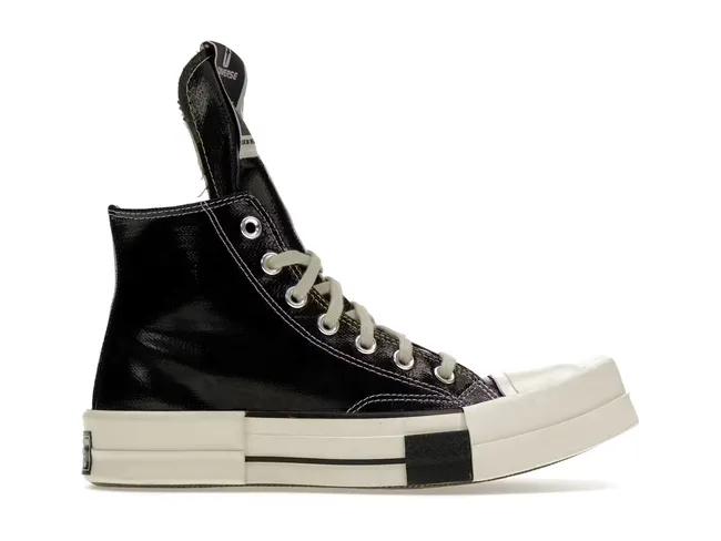 Converse TURBODRK Chuck Taylor All-Star 70 Hi Rick Owens DRKSHDW Black Lacquered Denim A01291C