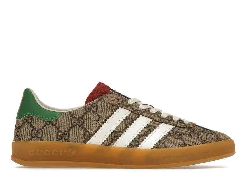 adidas x Gucci Gazelle Beige GG Monogram IE4796