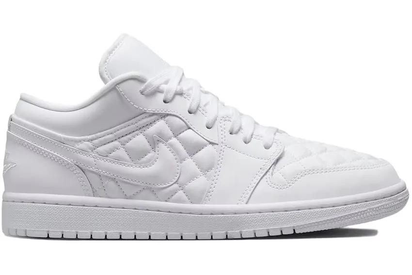 Jordan 1 Low Quilted White DB6480-100