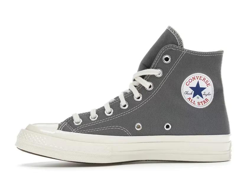 Converse Chuck Taylor All-Star 70 Hi Comme des Garcons PLAY Grey 171847C