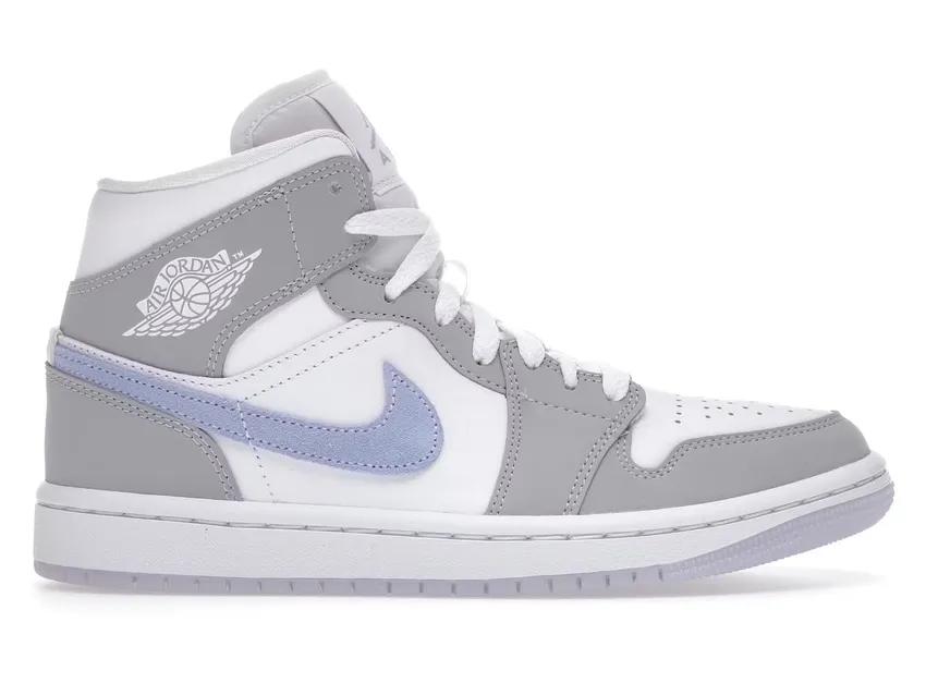 Jordan 1 Mid Wolf Grey Aluminum BQ6472-105