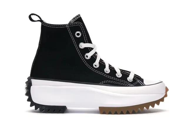 Converse Run Star Hike Hi Black White Gum 166800C