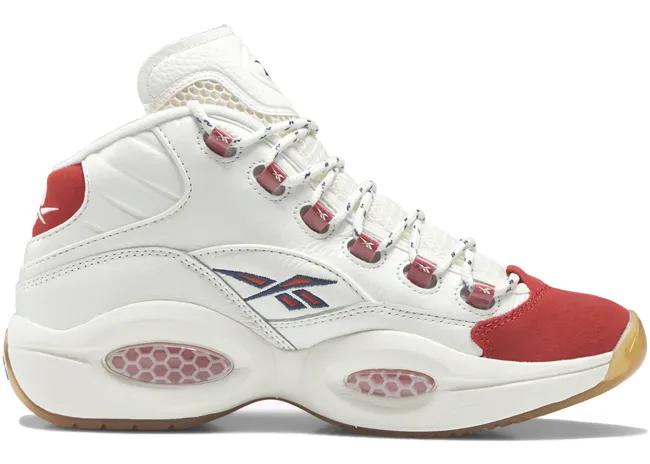 Reebok Question Mid Vintage Red Toe IG2653