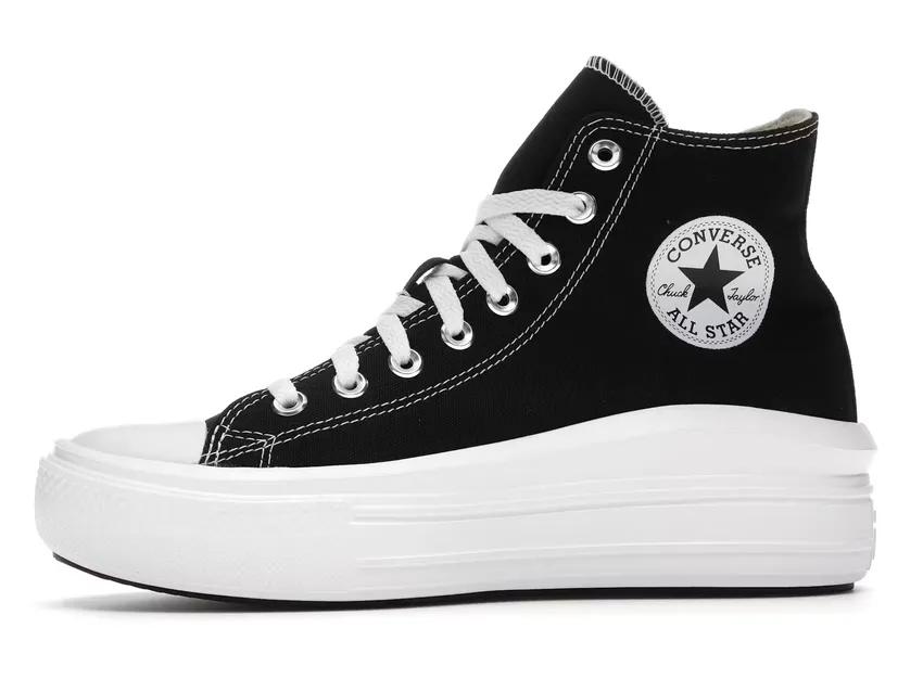 Converse Chuck Taylor All-Star Move Hi Black 568497C