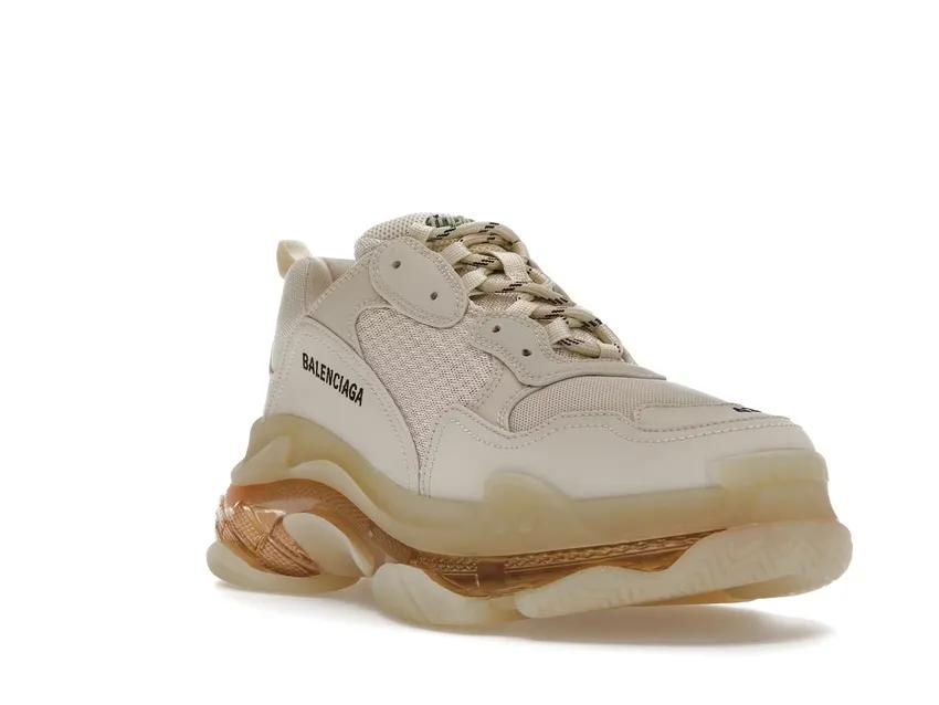 Balenciaga Triple S Clear Sole Off White 541624W2FB19005