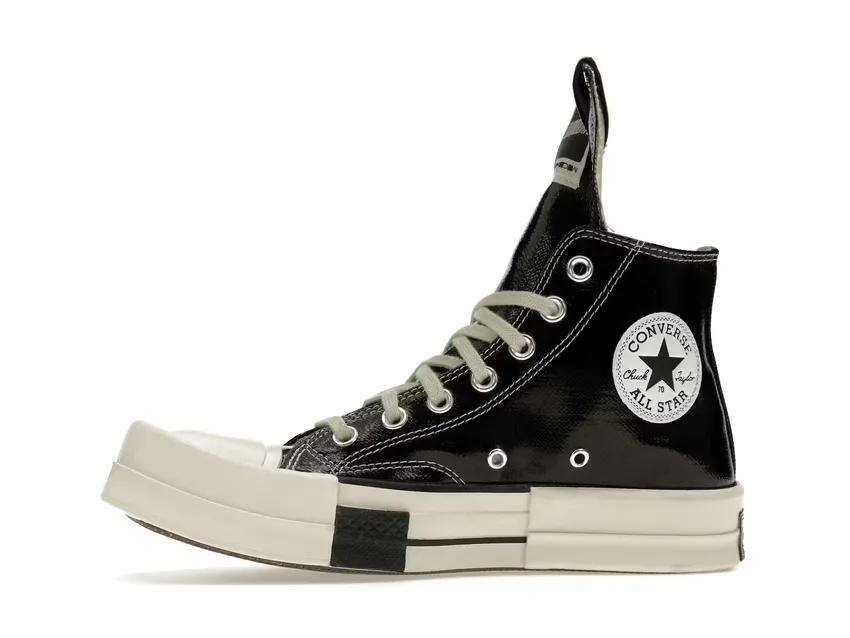 Converse TURBODRK Chuck Taylor All-Star 70 Hi Rick Owens DRKSHDW Black Lacquered Denim A01291C