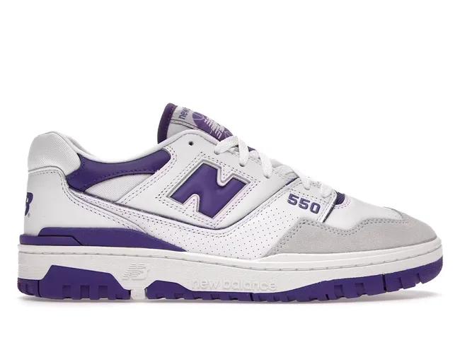 New Balance 550 White Purple BB550WR1