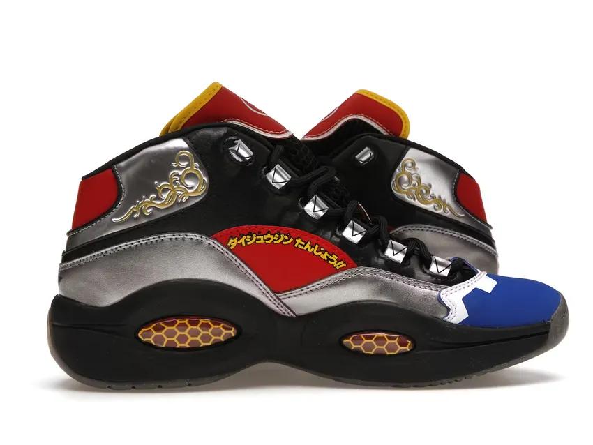 Reebok Question Mid Power Rangers Megazord GY0590