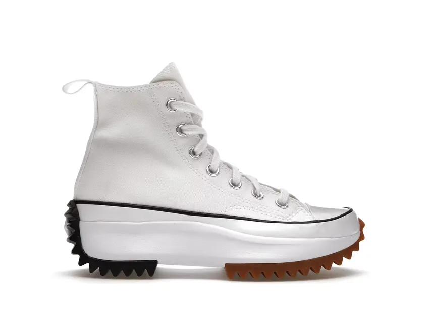 Converse Run Star Hike Hi White Black Gum 166799C