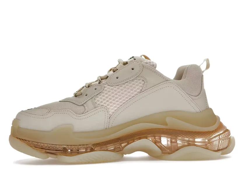 Balenciaga Triple S Clear Sole Off White 541624W2FB19005