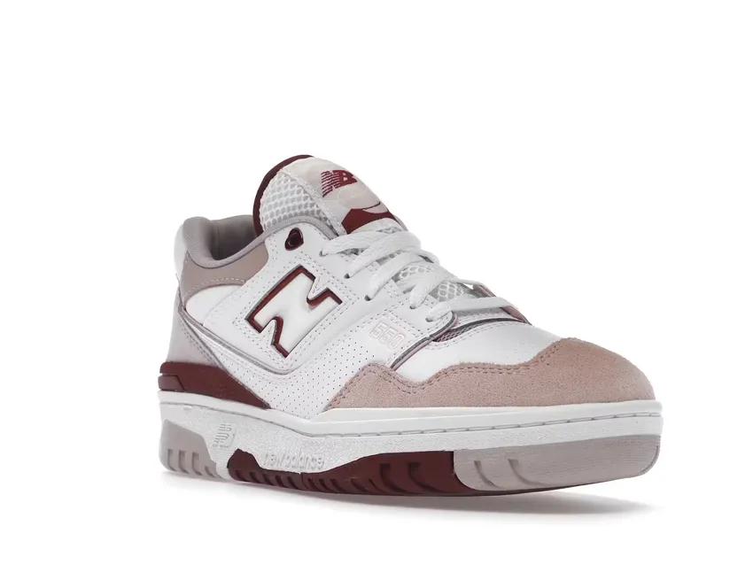 New Balance 550 White Scarlet BBW550ZV