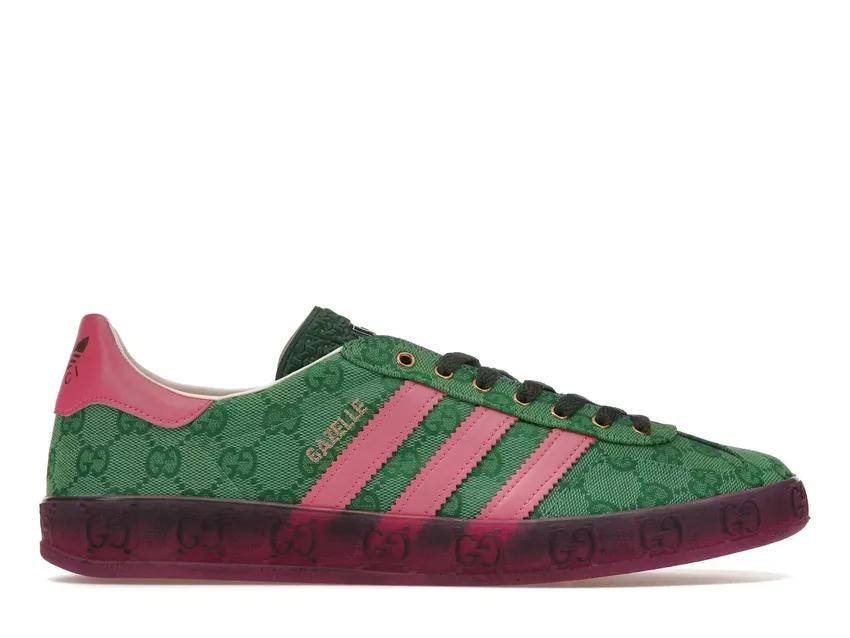 adidas x Gucci Gazelle Green GG Monogram IE4795