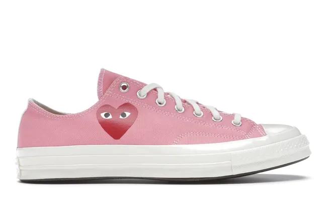 Converse Chuck Taylor All-Star 70 Ox Comme des Garcons Play Bright Pink 168304C