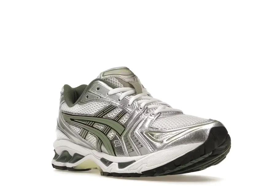 ASICS Gel-Kayano 14 White Pure Silver Slate Grey 1201A019-107