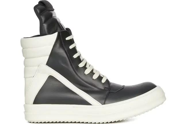 Rick Owens Strobe Geobasket High Black Milk RP02B6894-LPO/RU02B2894-LPO