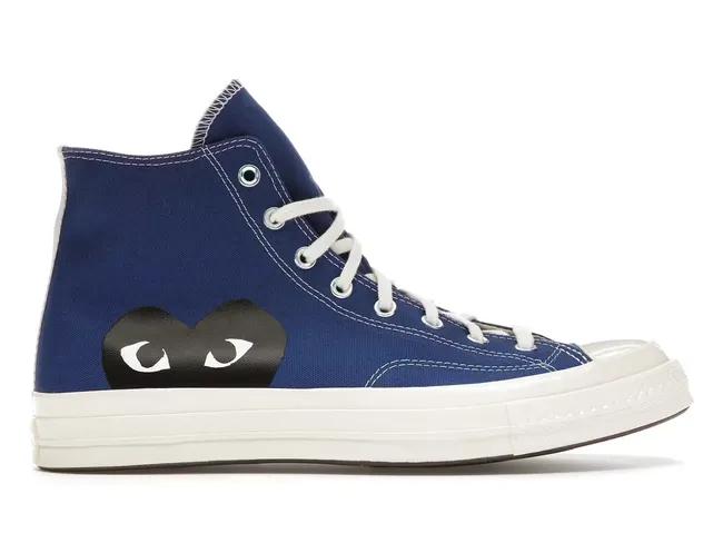 Converse Chuck Taylor All-Star 70 Hi Comme des Garcons PLAY Blue 171846C