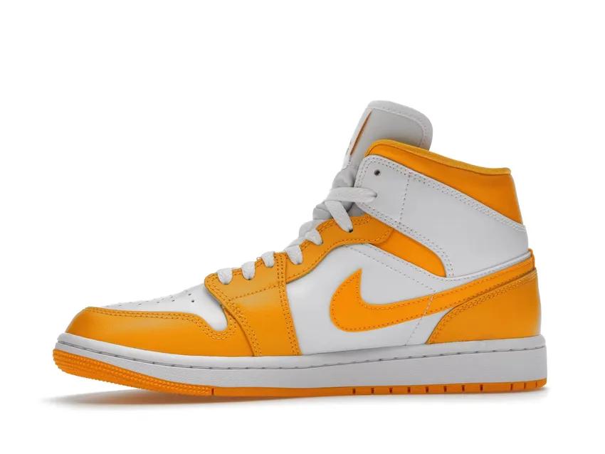 Jordan 1 Mid White University Gold BQ6472-117