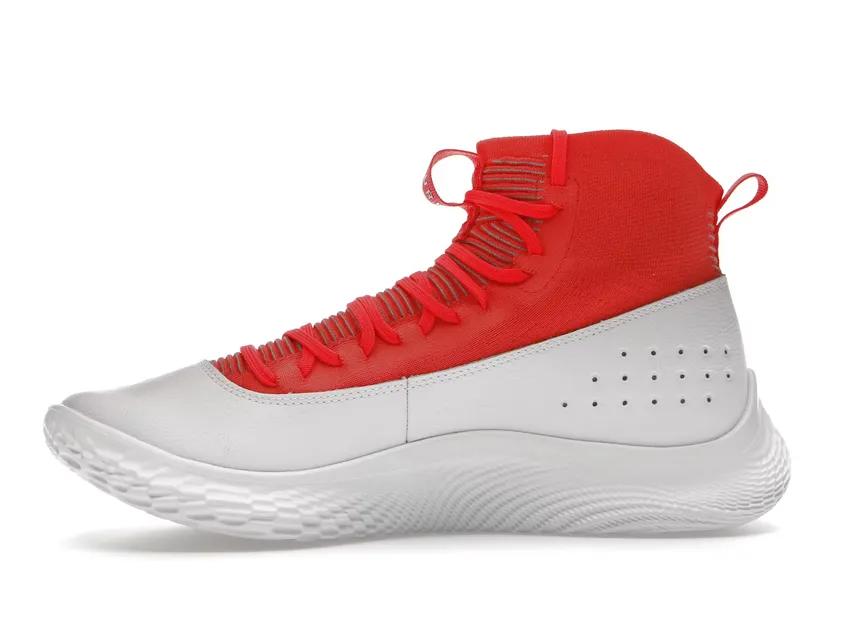 Under Armour Curry 4 Flotro White Red 3024861-100