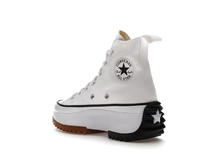 Converse Run Star Hike Hi White Black Gum 166799C