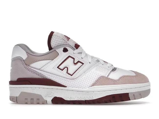 New Balance 550 White Scarlet BBW550ZV