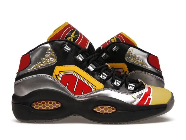 Reebok Question Mid Power Rangers Megazord GY0590