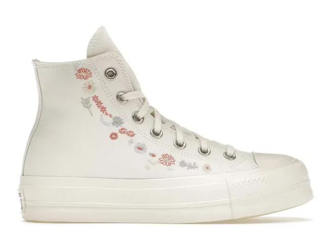 Converse Chuck Taylor All-Star Lift Hi Things To Grow Egret A01586C