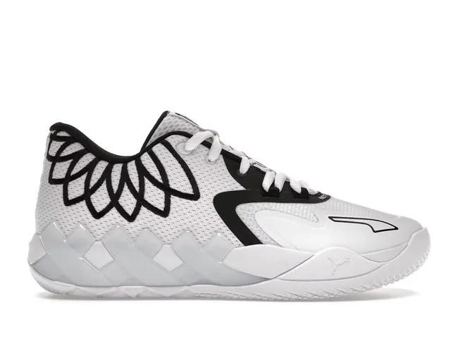 Puma LaMelo Ball MB.01 Lo White Black 376941-13