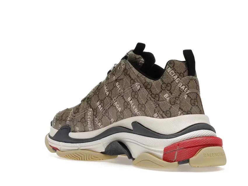 Gucci x Balenciaga The Hacker Project Triple S Beige 681066ULZ10 9795