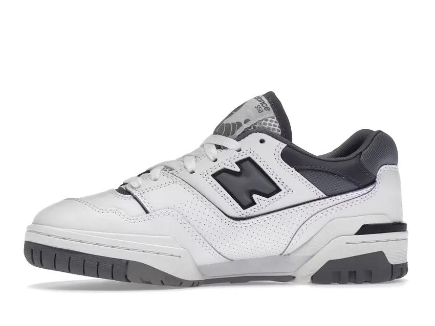 New Balance 550 White Grey Dark Grey BB550WTG