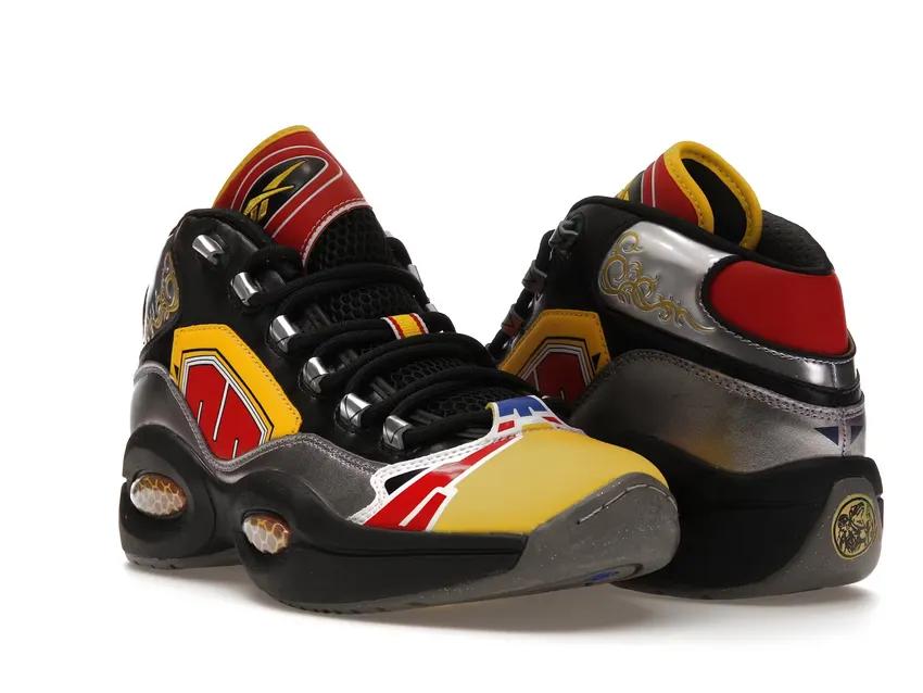 Reebok Question Mid Power Rangers Megazord GY0590