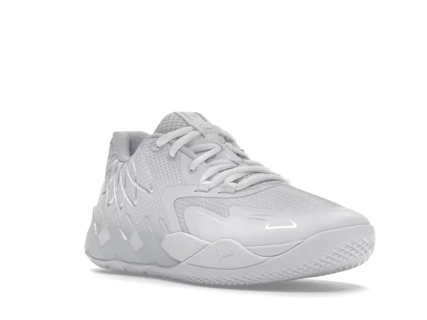 Puma LaMelo Ball MB.01 White Silver 376941-04