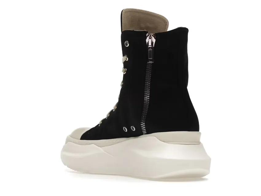 Rick Owens Abstract High Top Black Milk DU21S2840 TNAP 91111/DU01B7840 MU 911/DU01B7840 DM 911