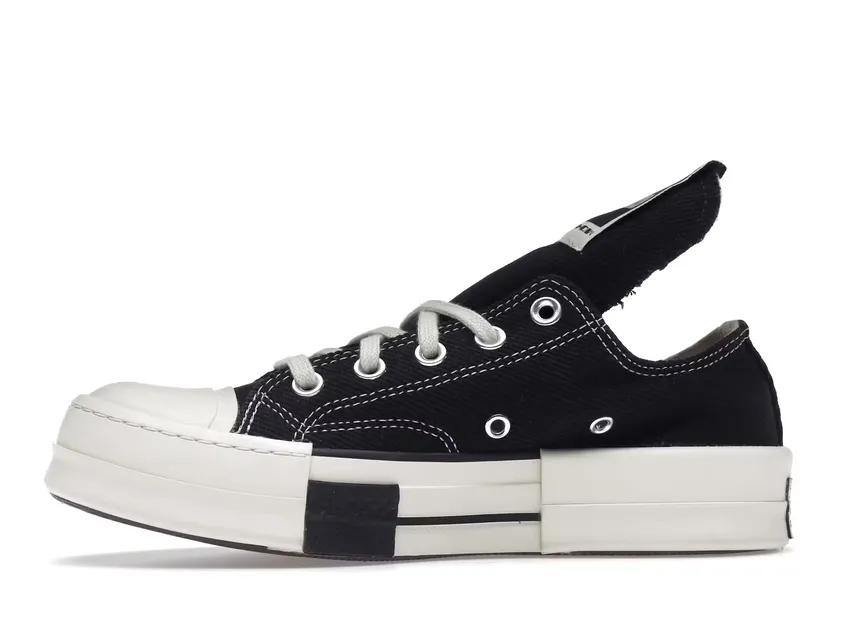 Converse DRKSTR Chuck Taylor All-Star 70 Ox Rick Owens DRKSHDW Black 172347C