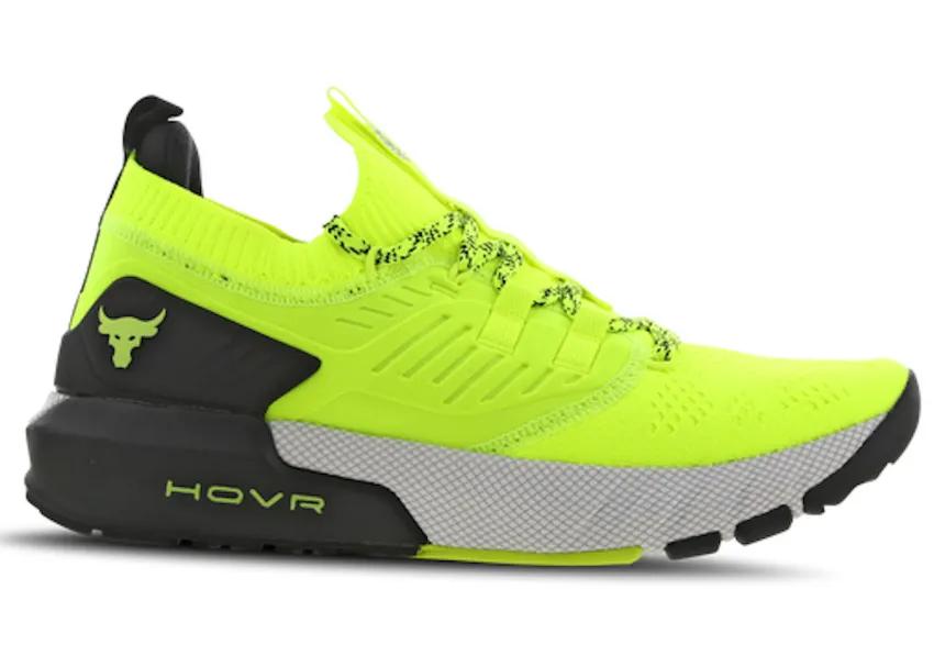 Under Armour Project Rock 3 High Vis Yellow Black 3023004-306